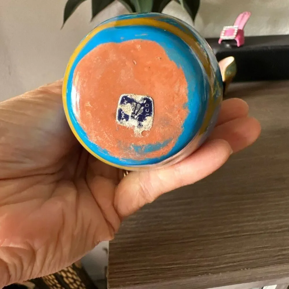 Made in Mexico mini bud vase 3.5”